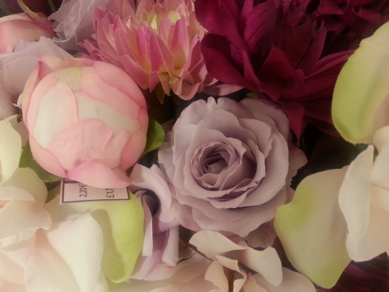 Dirbtinės Mini gėlės H15cm